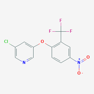 2-(3-Chloro-5-pyridyloxy)-5-nitrobenzotrifluoride