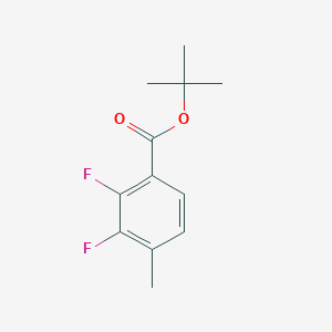 2,3-Difluoro-4-methyl-benzoic acid tert-butyl ester