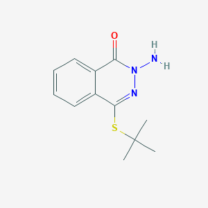 2-amino-4-(tert-butylthio)phthalazin-1(2H)-one