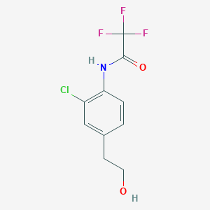 2'-Chloro-4'-(2-hydroxyethyl)-2,2,2-trifluoroacetanilide
