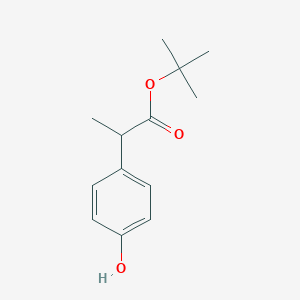 2-(4-Hydroxyphenyl)propionic acid tert-butyl ester