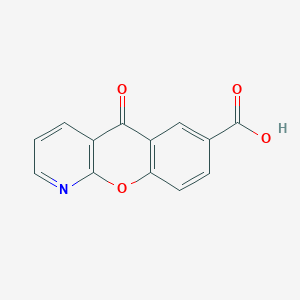5-oxo-5H-[1]benzopyrano[2,3-b]pyridine-7-carboxylic acid