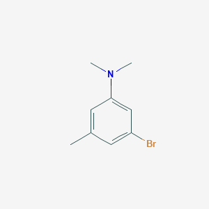 molecular formula C9H12BrN B8370848 3-bromo-N,N,5-trimethylaniline 