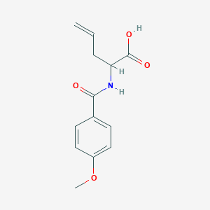 2-(4-Methoxy-benzoylamino)-pent-4-enoic acid