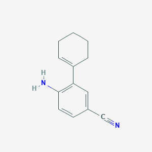 4-Amino-3-cyclohex-1-enyl-benzonitrile