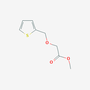 molecular formula C8H10O3S B8371125 Methyl 2-(2-thienylmethoxy)acetate 