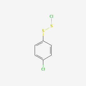 molecular formula C6H4Cl2S2 B8371137 4-Chlorophenylthiosulfenyl chloride 