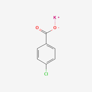 molecular formula C7H4ClKO2 B8371241 Potassium 4-chlorobenzoate 