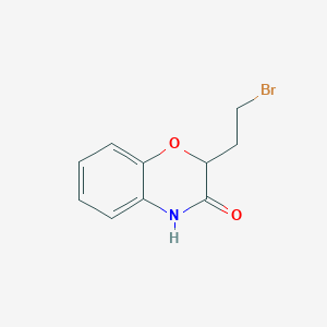 2-(2-Bromoethyl)-1,4-benzoxazin-3-one