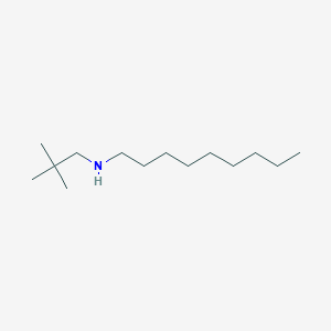 molecular formula C14H31N B8371423 Neopentylnonylamine 
