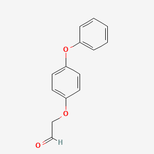 molecular formula C14H12O3 B8371548 4-Phenoxyphenoxyacetaldehyde 