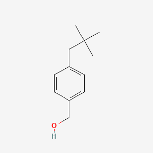 molecular formula C12H18O B8371590 4-Neopentylbenzyl alcohol 