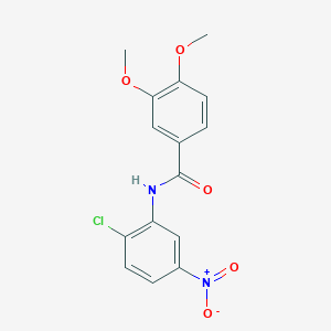 N-(2-chloro-5-nitrophenyl)-3,4-dimethoxybenzamide