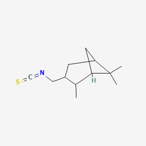 molecular formula C12H19NS B8371636 (+)-3-Pinanemethyl isothiocyanate 