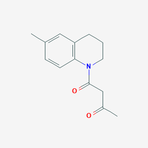 1-Acetoacetyl-6-methyl-1,2,3,4-tetrahydroquinoline