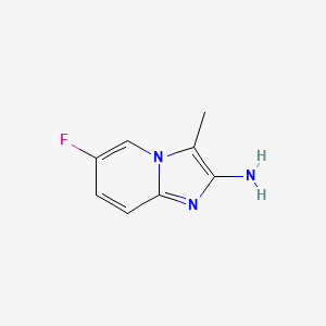 6-Fluoro-3-methylimidazo[1,2-a]pyridin-2-amine