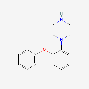 molecular formula C16H18N2O B8371745 1-(2-Phenoxyphenyl)piperazine 