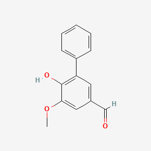 4-Hydroxy-3-methoxy-5-phenylbenzaldehyde