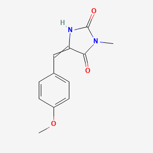 5-[(4-Methoxyphenyl)methylene]-3-methyl-2,4-imidazolidinedione