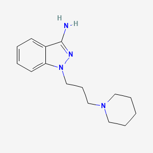 1-(3-Piperidinopropyl)-3-aminoindazole
