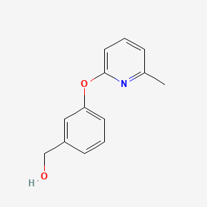 (3-(6-Methylpyridin-2-yloxy)phenyl)methanol
