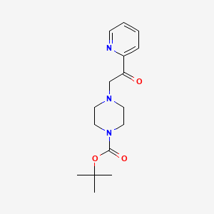 tert-Butyl 4-(2-oxo-2-(pyridin-2-yl)ethyl)piperazine-1-carboxylate