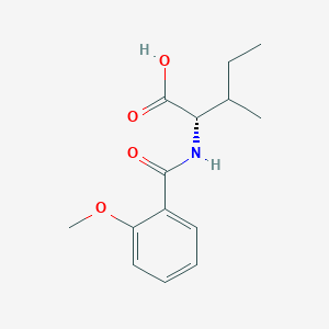 (2S)-2-(2-Methoxybenzoylamino)-3-methylpentanoic acid