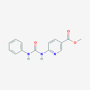Methyl 6-(3-phenylureido)nicotinate