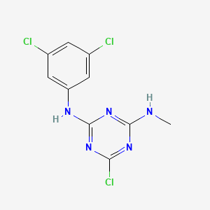 2-(3,5-Dichlorophenylamino)-4-methylamino-6-chloro-1,3,5-triazine