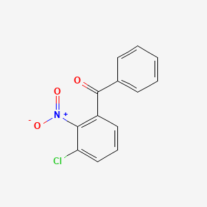 molecular formula C13H8ClNO3 B8372019 Chloronitrobenzophenone 