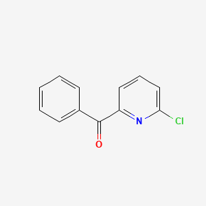 molecular formula C12H8ClNO B8372080 2-Benzoyl-6-chloropyridine CAS No. 80099-99-6