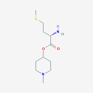 N-methylpiperidin-4-yl (2S)-2-amino4-(methylsulfanyl)butanoate