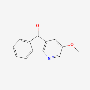 3-Methoxy-indeno[1,2-b]pyridin-5-one