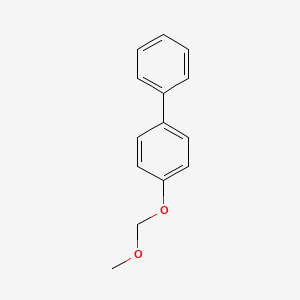 molecular formula C14H14O2 B8372308 4-Methoxymethoxy-biphenyl 