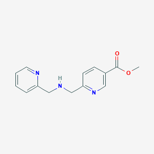 Methyl 6-(N-2-picolylaminomethyl)nicotinate