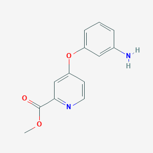 4-(3-Aminophenoxy)-2-pyridinecarboxylic acid methyl ester