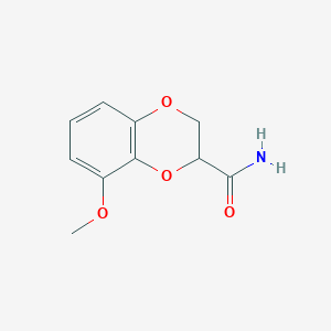 8-Methoxy-1,4-benzodioxan-2-carboxamide