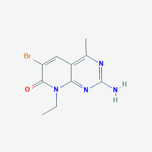 2-amino-6-bromo-8-ethyl-4-methylpyrido[2,3-d]pyrimidin-7(8H)-one