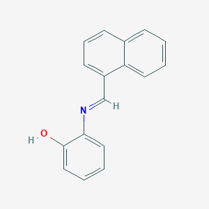 2-(1-Naphthylmethyleneamino)phenol