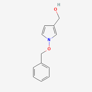 molecular formula C12H13NO2 B8372973 (1-Benzyloxy-1H-pyrrol-3-yl)-methanol 