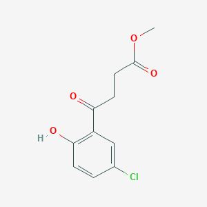 Methyl 3-(5-chloro-2-hydroxybenzoyl)propionate