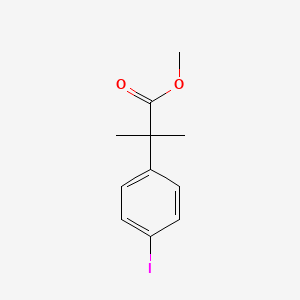 Methyl-2-(4-iodophenyl)-2-methyl-propionate