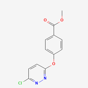 4-(6-Chloro-pyridazin-3-yloxy)-benzoic acid methyl ester