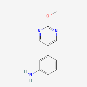 3-(2-Methoxy-pyrimidin-5-yl)-phenylamine