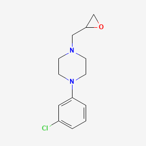 4-(3-Chlorophenyl)-1-(2,3-epoxypropyl)piperazine