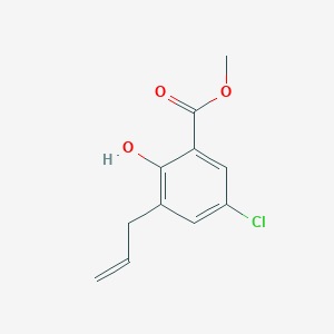 Methyl 5-chloro-2-hydroxy-3-(2-propenyl)benzoate