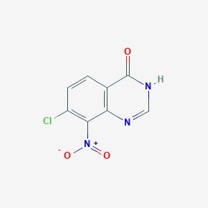 B8373145 7-Chloro-8-nitro quinazolin-4(3h)-one CAS No. 53449-15-3