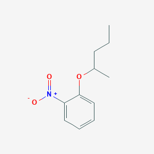 molecular formula C11H15NO3 B8373180 2-(2-Pentoxy)-1-nitrobenzene CAS No. 640767-48-2