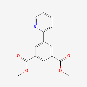 molecular formula C15H13NO4 B8373573 Dimethyl 5-(pyridin-2-yl)isophthalate 