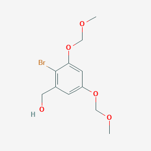 [2-Bromo-3,5-bis(methoxymethoxy)phenyl]methanol